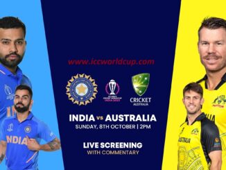 india vs australia icc world cup 2023